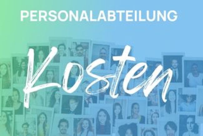 Teaser / Header Was kostet die Personalabteilung?