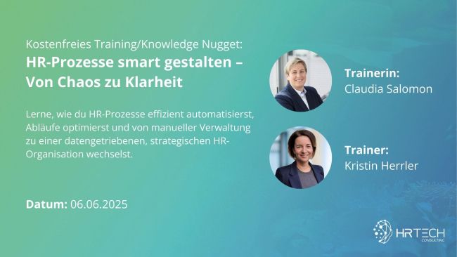 Teaser HR-Prozesse smart gestalten - Von Chaos zu Klarheit