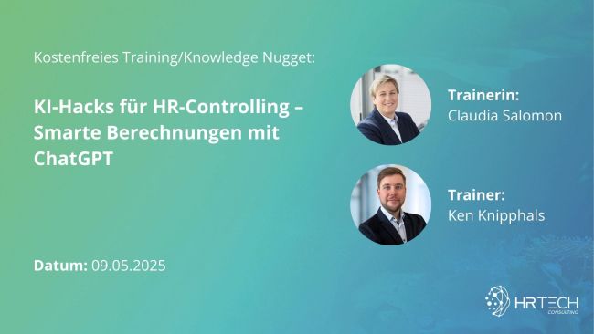 Teaser KI-Hacks für HR-Controlling - Smarte Berechnungen mit ChatGPT