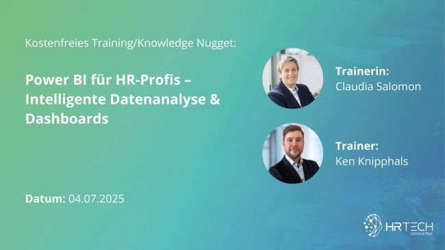 Teaser Power BI für HR-Profis - Intelligente Datenanalyse & Dashboards